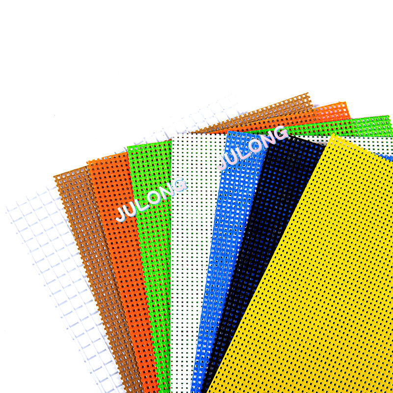 400g PVC nettstoff for utvendig veggdekorasjon av bygninger